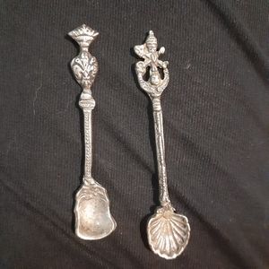 Vintage silver souvenir spoons